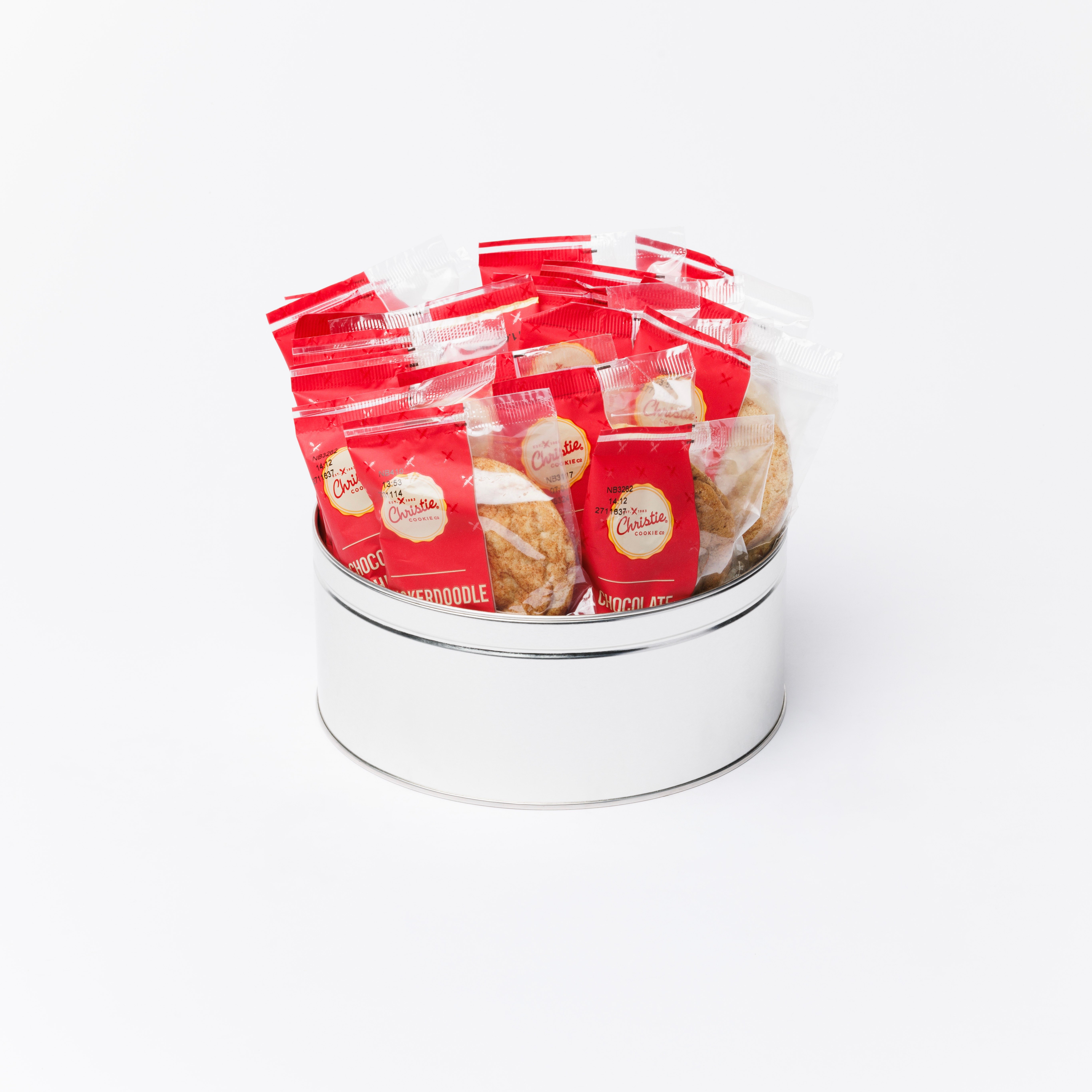Nut-Free Cookie Gift Tin (18 Cookies) | The Christie Cookie Co.